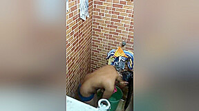 Today Exclusive- Cute Desi Girl Bathing Capture By 2